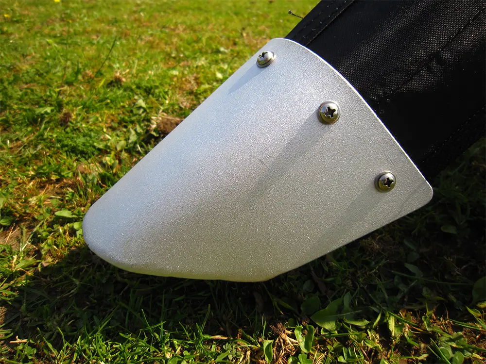 Sterk voetstuk in aluminium