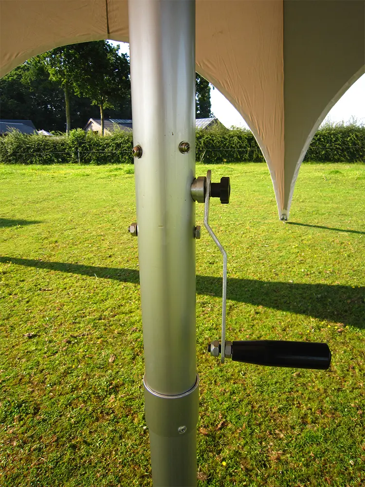 Ø 75 mm mast in aluminium