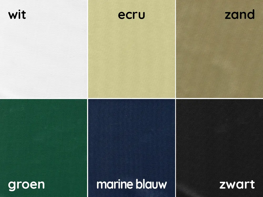 Vouwtent 3 x 6 m S40 kleuren gamma