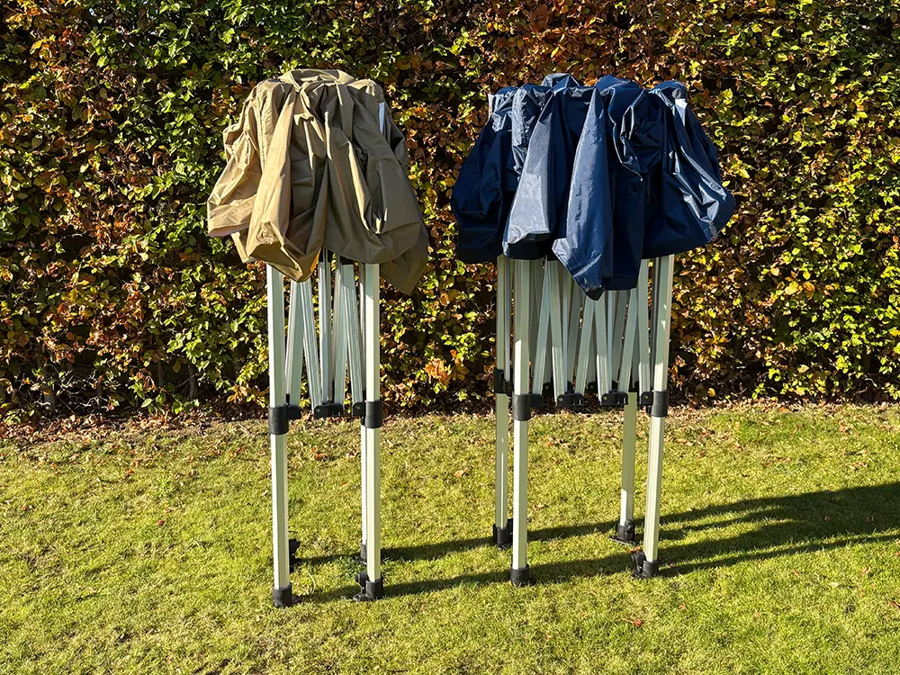 Compact en snel ingeklapt