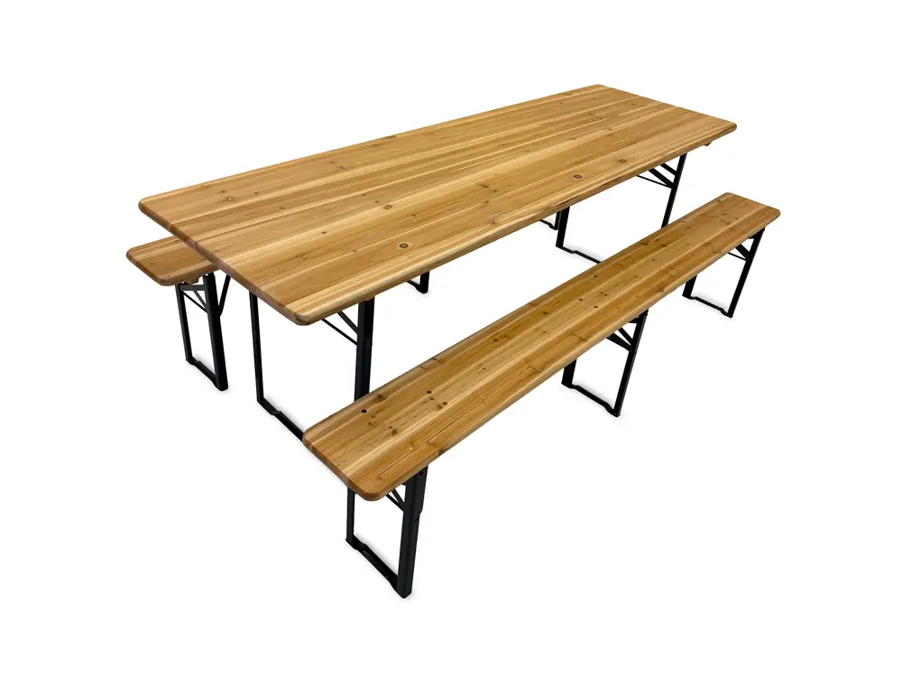 Stevig berkenhout voor binnen- en buitengebruik