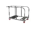 Trolley voor ronde klaptafels