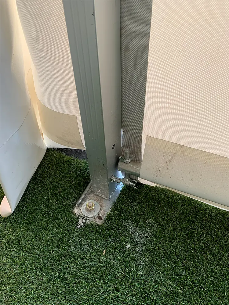 Robuuste aluminium profielen met kedersysteem