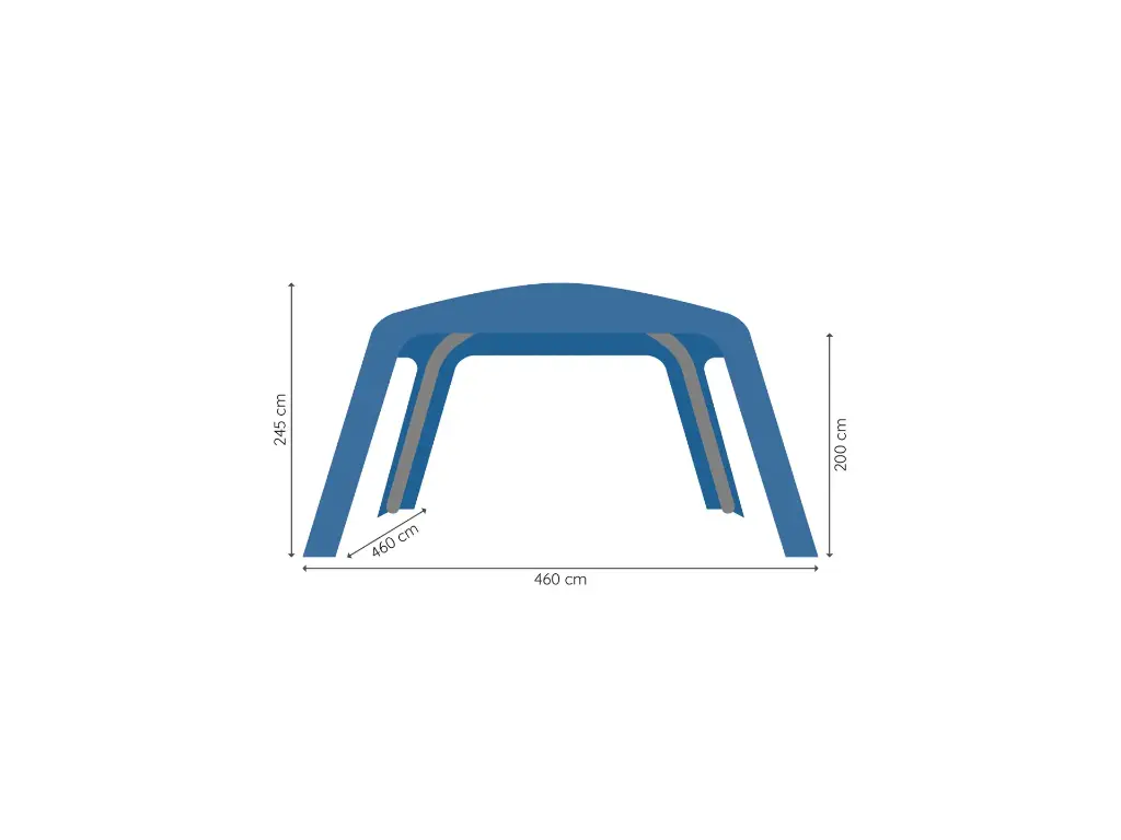 Mamba 460 afmetingen