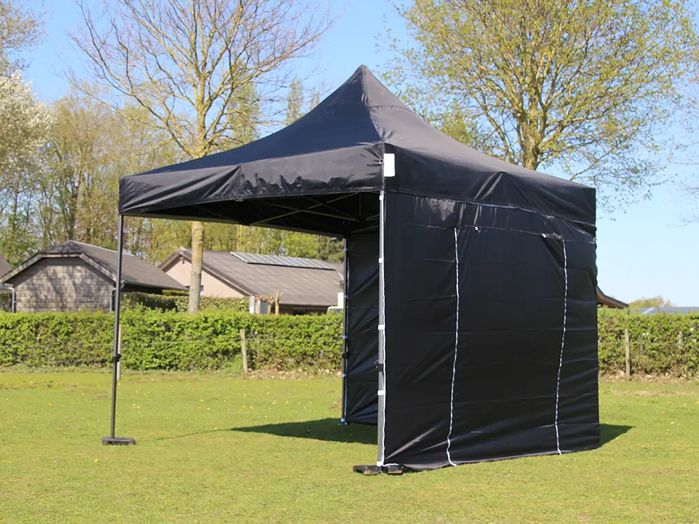Vouwtent 3x3 Solid 30 met 2 zijwanden