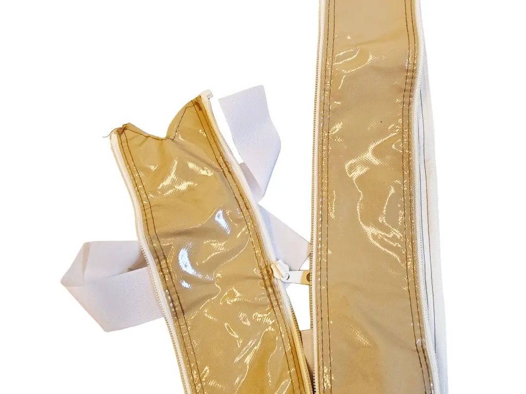 Pvc strook om tussen 2 pvc vouwtenten te koppelen