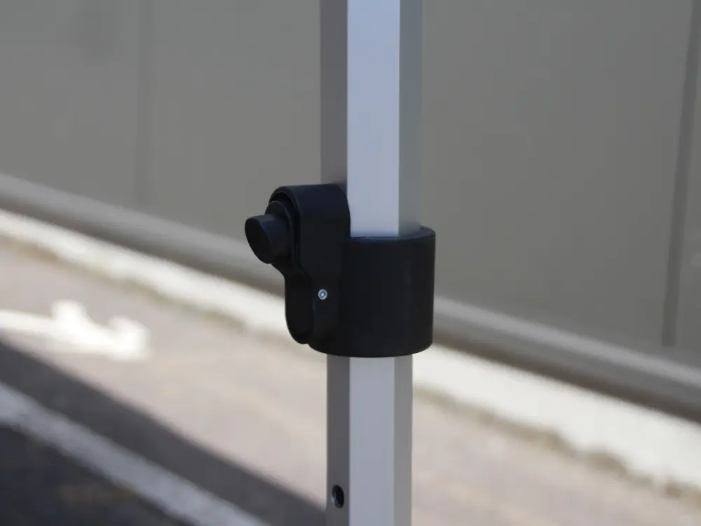 Solid 40 vouwtent met staander uit zeskantig aluminium met Ø 40 mm