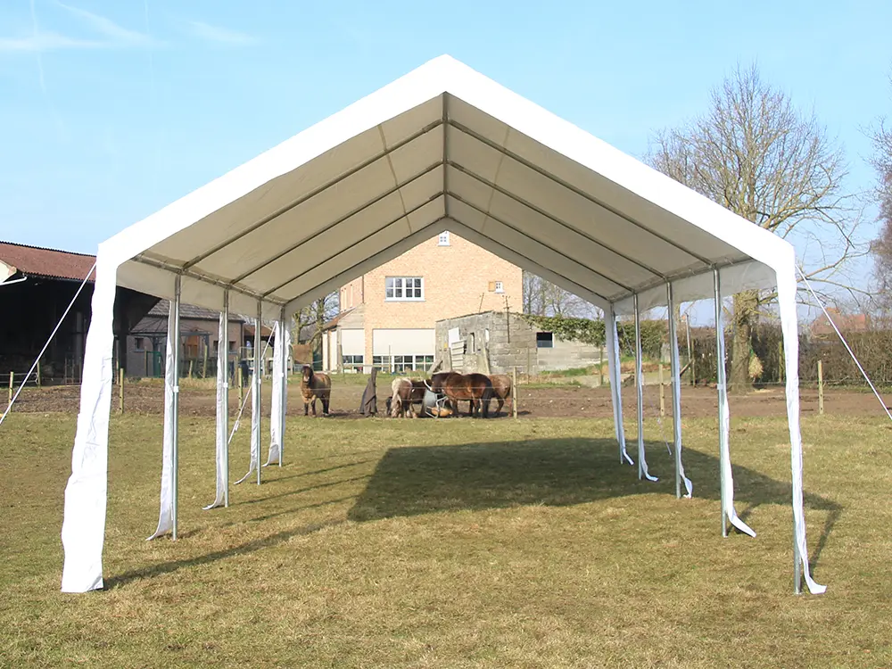 Professionele partytent 4x10 m zonder zijwanden