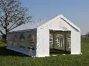 Brede deuropening 4x10 partytent
