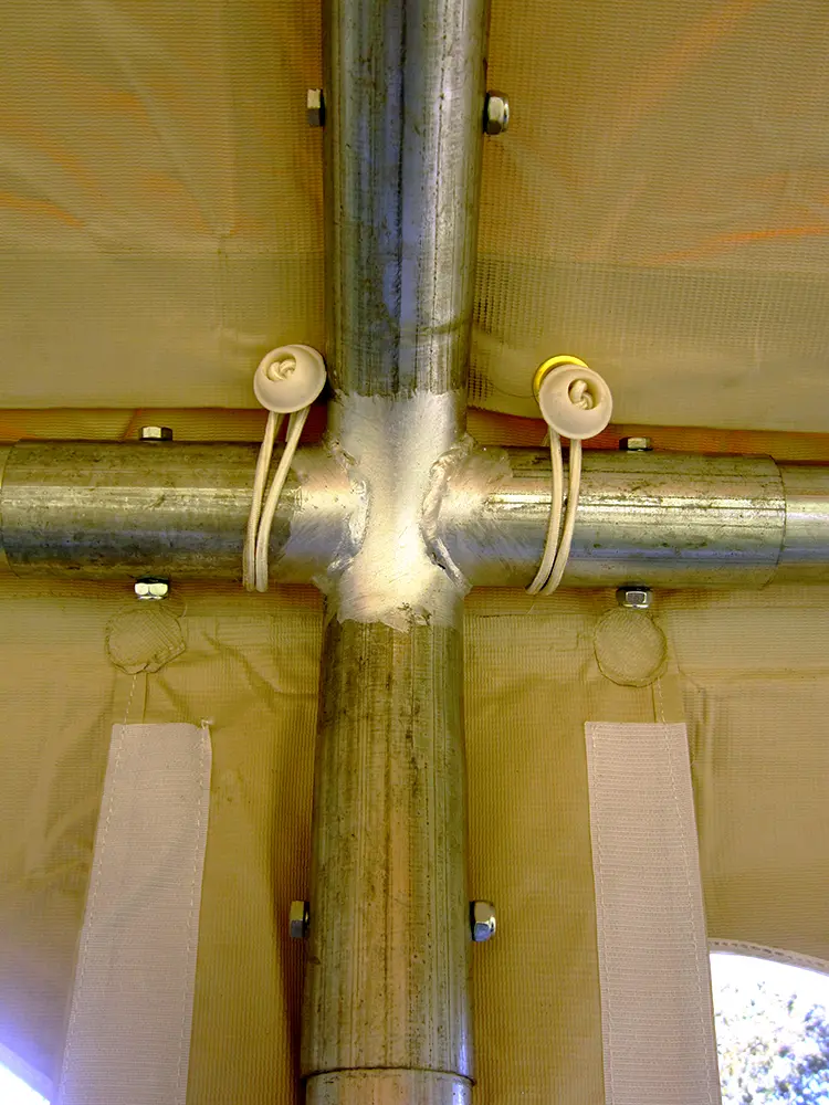 Stevige 54 mm koppelingen