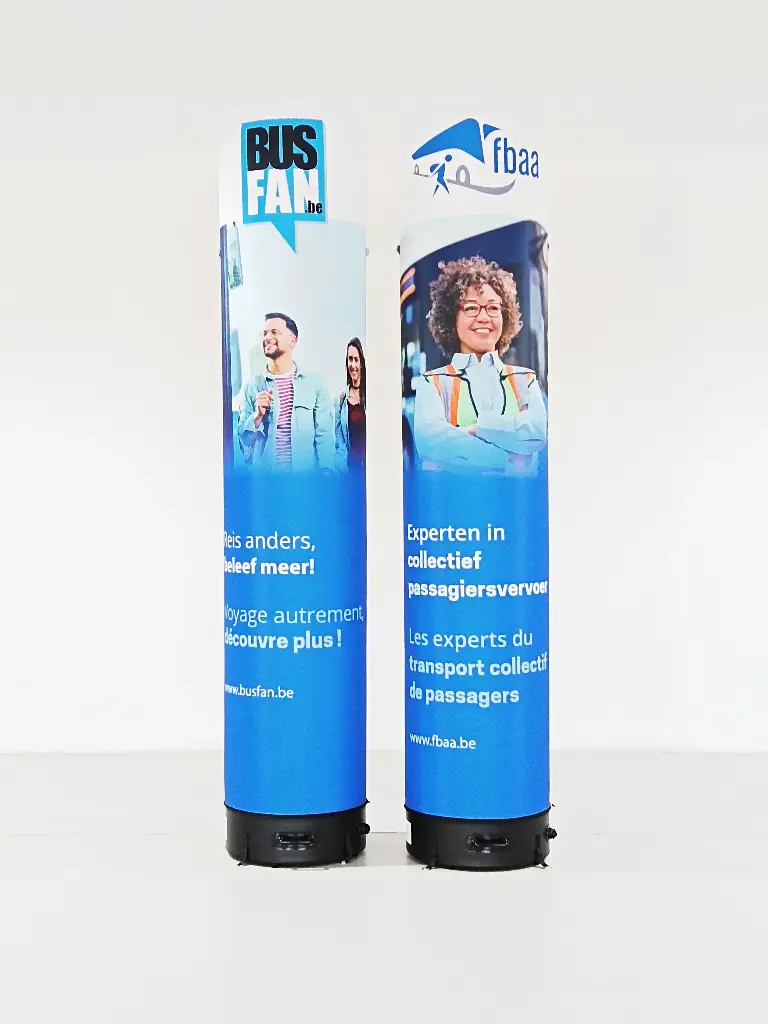 Opblaasbare reclamezuil 