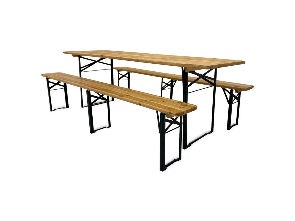 Biertafelset 220 x 70 cm