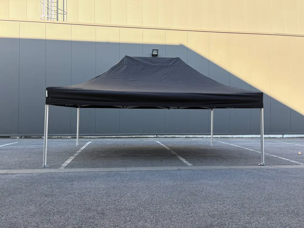 Einde reeks: vouwtent 3 x 4,5 m Solid 50 zwart