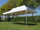 Einde reeks: vouwtent 4 x 8 m Solid 50 pvc wit