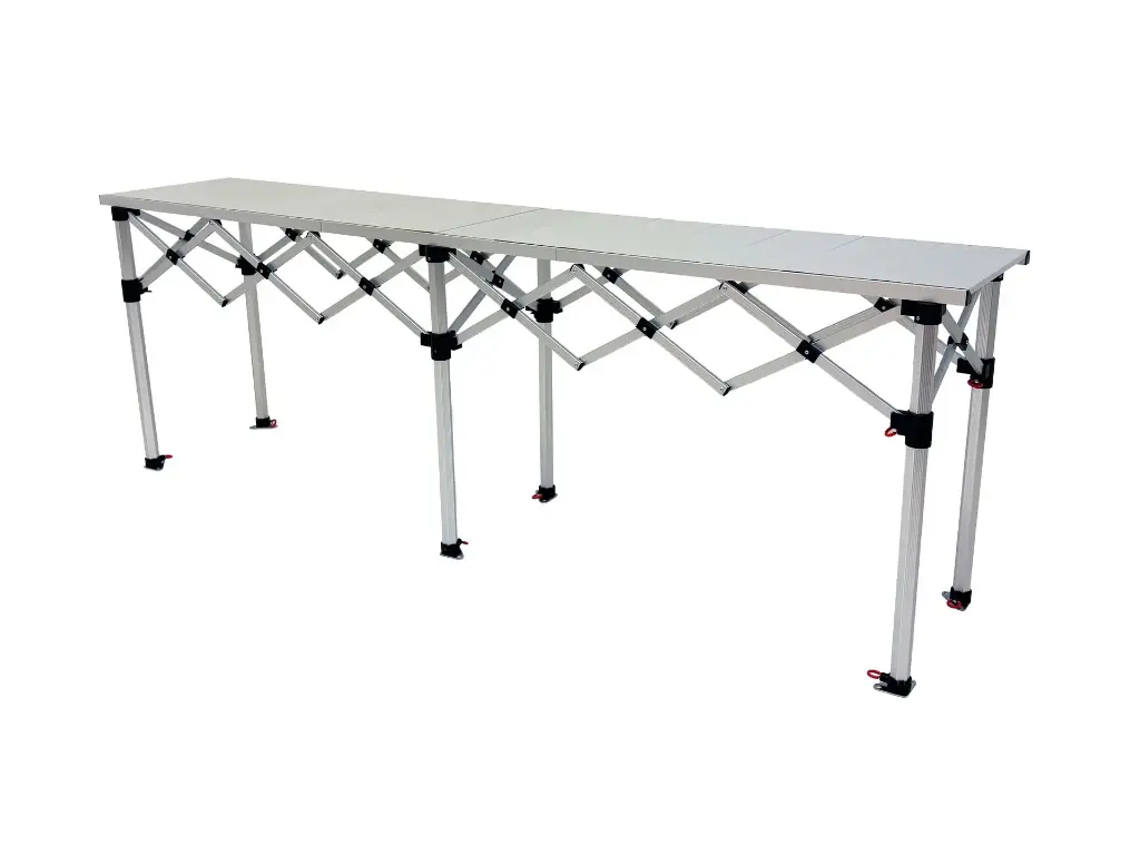 Easy-up tafel van aluminium