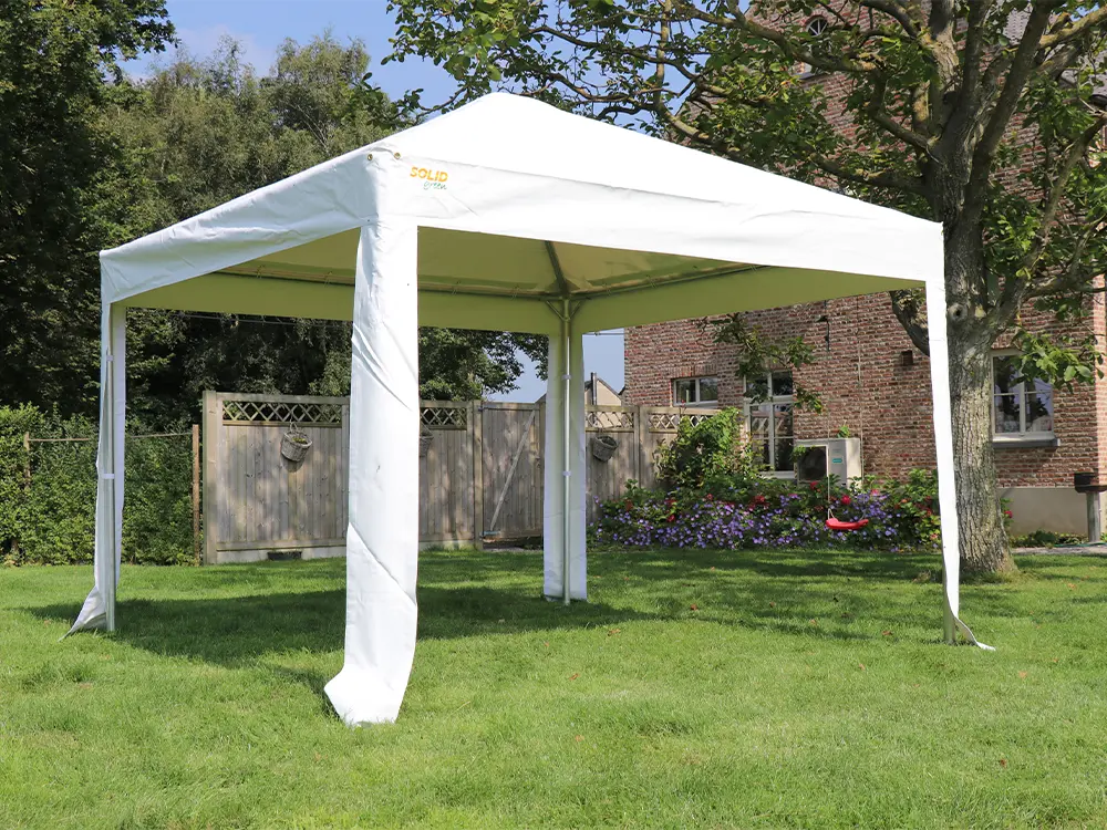 Partytent 3 x 3 m pvc pro 50 