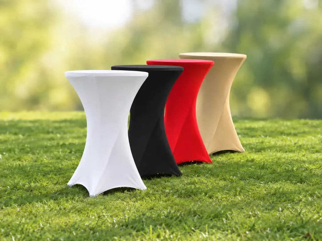 Stretchhoes voor statafel (met extra topcover)
