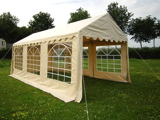 Partytent 3 x 6 m pvc basic 