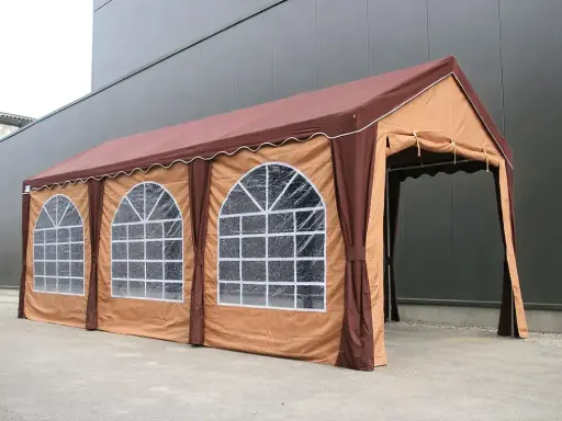 Partytent 4 x 8 m polyester