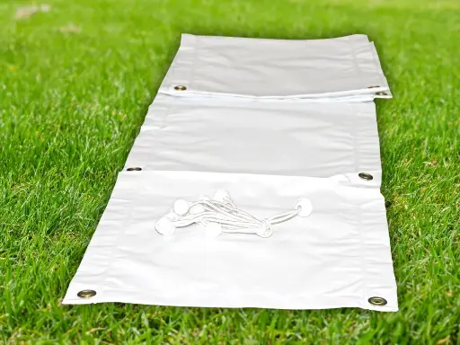 Regengoot partytent pvc