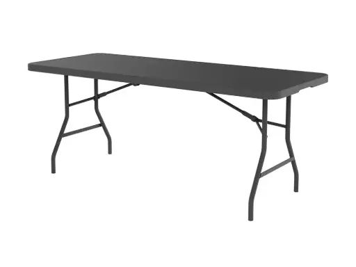 Klaptafel - grijs HDPE