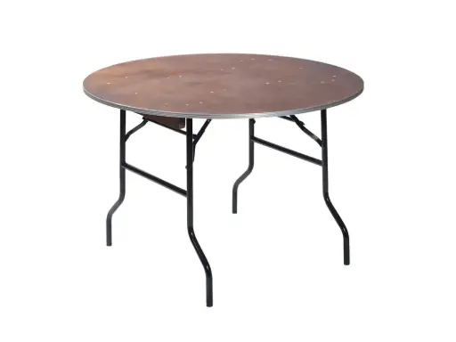 Ronde klaptafel - hout