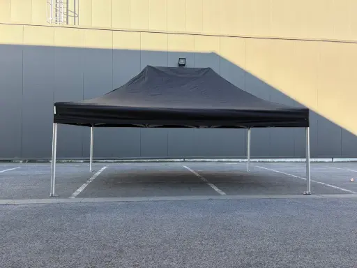 Einde reeks: vouwtent 3 x 4,5 m Solid 50 zwart