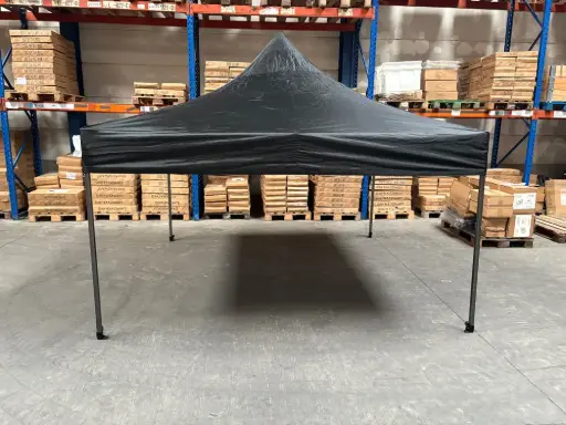 Tweedehands: vouwtent 3 x 3 m Solid 30 zwart